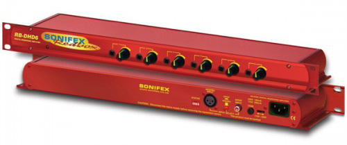 Sonifex RB-DHD6 6路數(shù)字耳機(jī)分配放大器(1U)