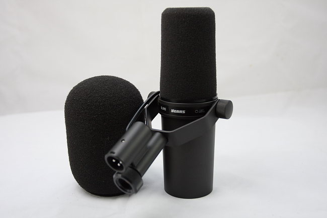 Shure 舒爾 SM7B 電臺(tái)直播心形動(dòng)圈話筒