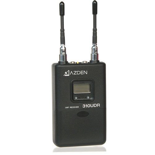 Azden 310UDR UHF上的攝像機(jī)便攜式接收器