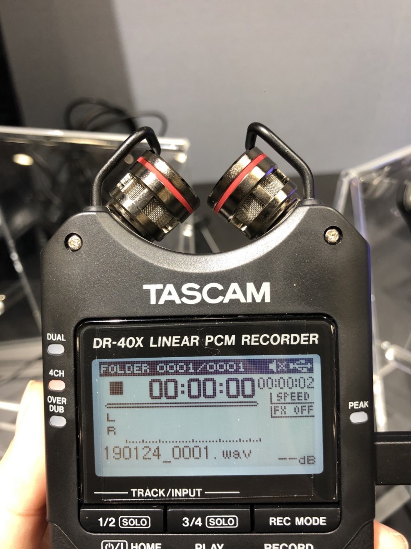 NAMM 2019 展會(huì)：Tascam 三款 DR-X 系列手持錄音機(jī)第一時(shí)間上手