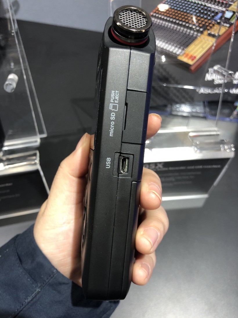 NAMM 2019 展會(huì)：Tascam 三款 DR-X 系列手持錄音機(jī)第一時(shí)間上手