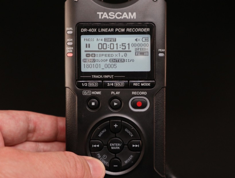 TASCAM X 戰(zhàn)警祭：DR-05X、DR-07X、DR-40X 系列便攜式錄音機(jī)測(cè)評(píng)