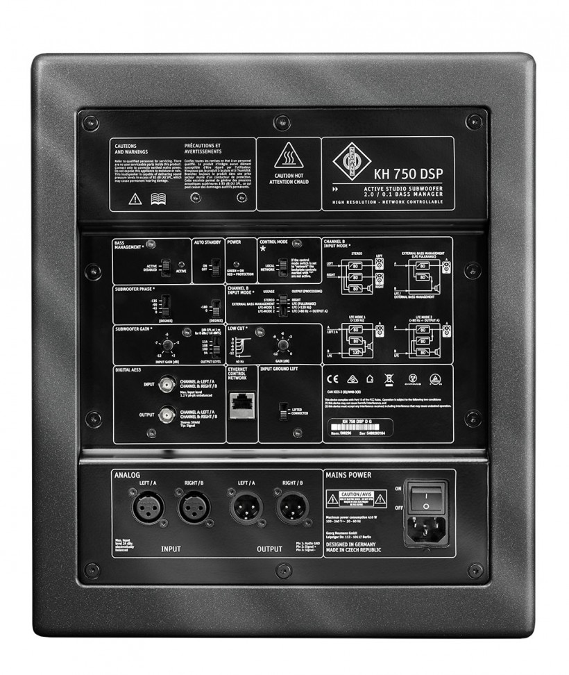 NEUMANN KH 750 DSP 有源低音監(jiān)聽音箱——小空間里的深沉低音