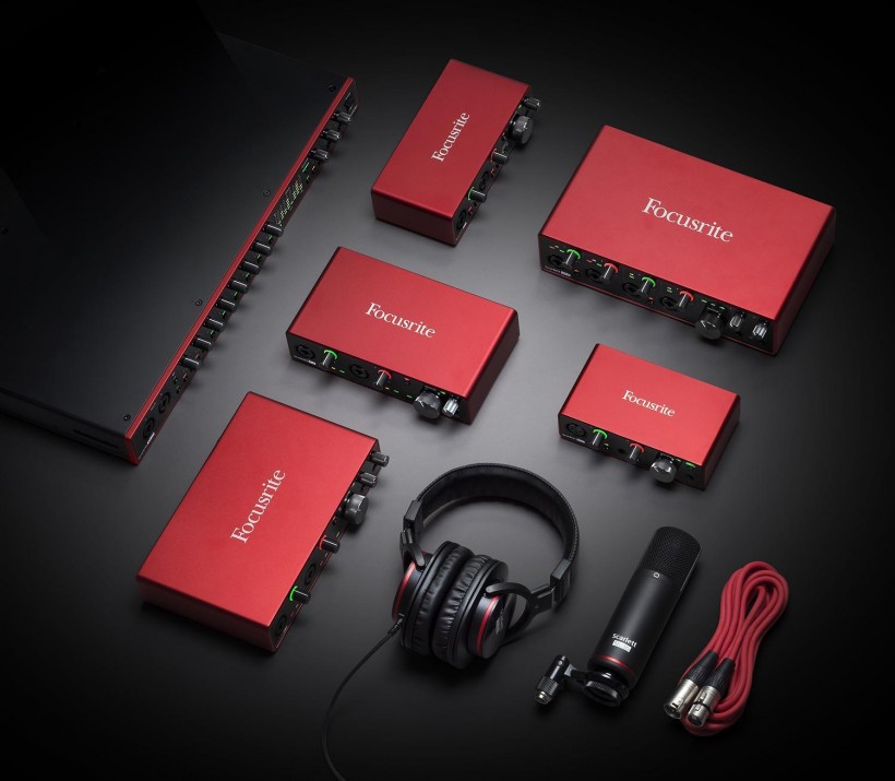 Focusrite 發(fā)布第三代 Scarlett 音頻接口系列，USB-C 接口 + 24 / 192 配置