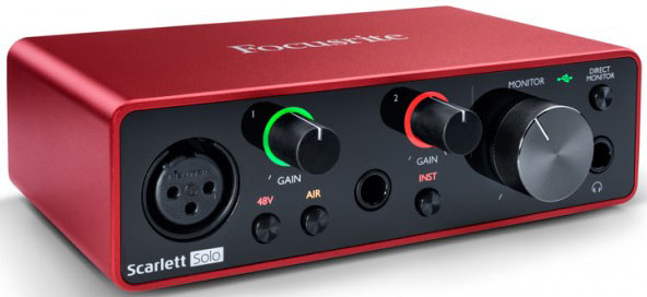 Focusrite 發(fā)布第三代 Scarlett 音頻接口系列，USB-C 接口 + 24 / 192 配置