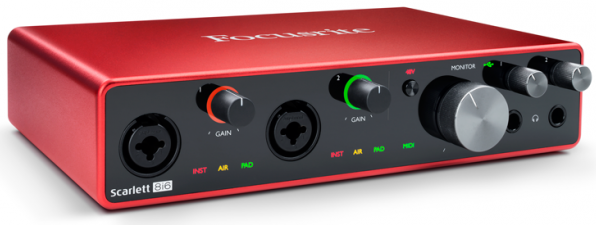 Focusrite 發(fā)布第三代 Scarlett 音頻接口系列，USB-C 接口 + 24 / 192 配置