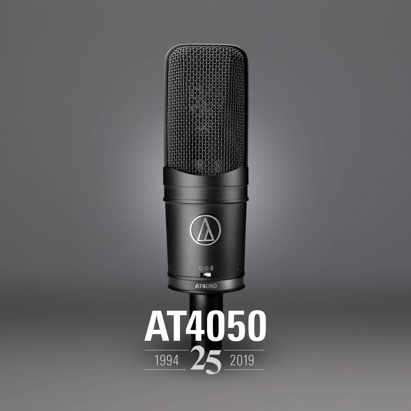 Audio-Technica 紀念 AT4050 大振膜電容話筒發(fā)布 25 周年