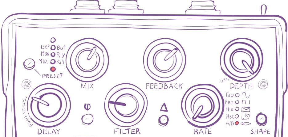 Eventide 發(fā)布 Rose 模數(shù)延遲效果器