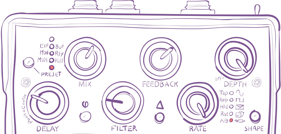 Eventide 發(fā)布 Rose 模數(shù)延遲效果器