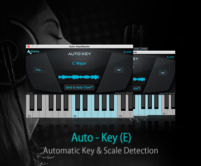 Antares Auto-Key (E)自動(dòng)調(diào)與音階偵測插件（電子版）