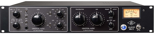 Universal Audio LA-610 MKII 單通道電子管通道條,M-610+LA2A