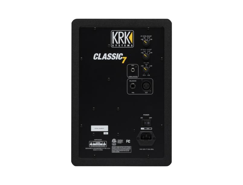 KRK CLASSIC 有源監(jiān)聽音箱系列發(fā)布，有 5、7、8 寸三種尺寸